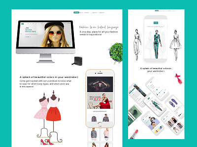 Shwee - Your Fashion Destination cart catalog fashion gallery hover pastel scroll store ui ux