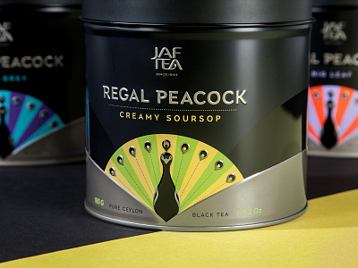 Regal Peacock gift jaf tea packaging pattern peacock regal peacock sri lanka tea tea leaf