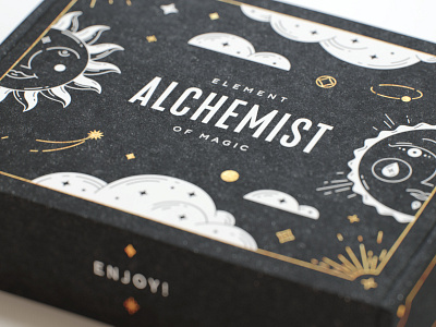 Alchemist packaging illustration jewelry logo packaging tattoo