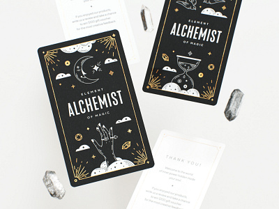 Alchemist cards illustration jewelry logo mystical packaging tarot tarot card tattoo