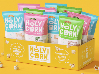 HolyCorn packaging