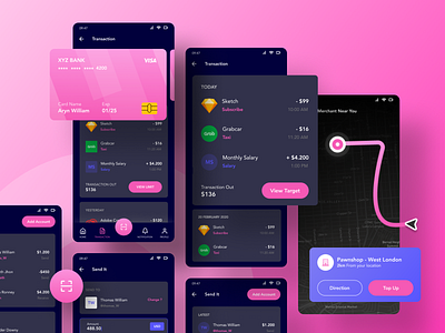 E-Wallet Mobile App - Exploration