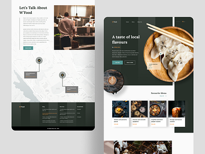 Restaurant - Landing Page