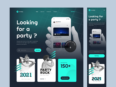 Event & Party - Web Design