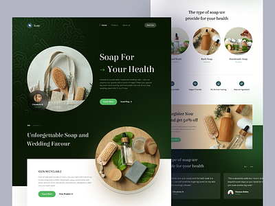 Soap - Landing Page 🧼