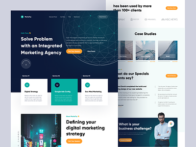 MarkeTzy - Marketing Agency Landing Page