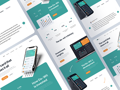 Do-Wit Personal Bank - Landing Page by Wildan 👋 for 10am Studio on Dribbble