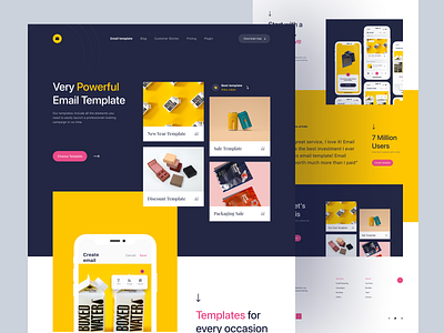 Si Mail - Email Creator Landing Page by Wildan 👋 for 10am Studio on ...