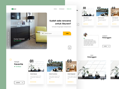 Hotel Booking - Landing Page