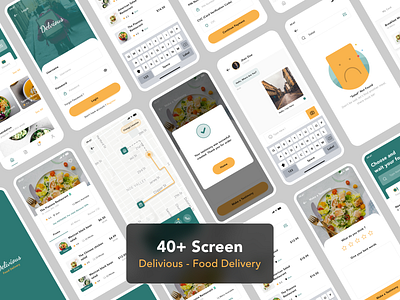 Delivious - Food Delivery UI-Kit