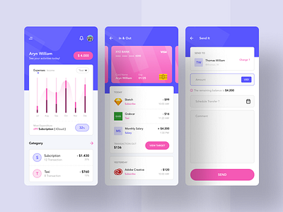 Finance App Concept