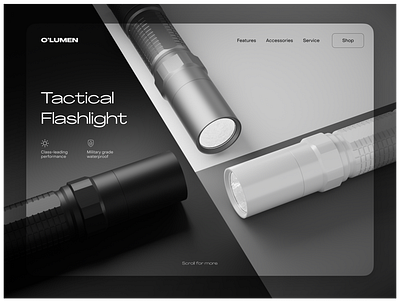 Product visualisation exploration 3d blender 3d design figma interface website