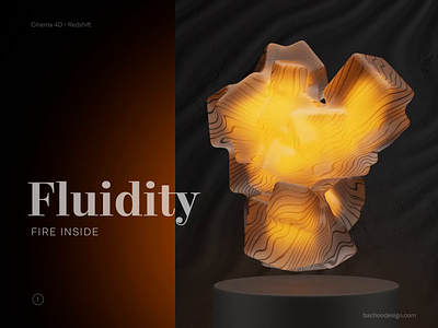 Fluidity 3D concept 3d 3d animation c4d cinema 4d redshift