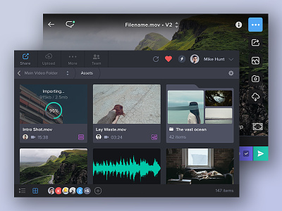 Frame.io Meets Adobe® Premiere® Pro app editor frame.io mac panel player premiere pro video