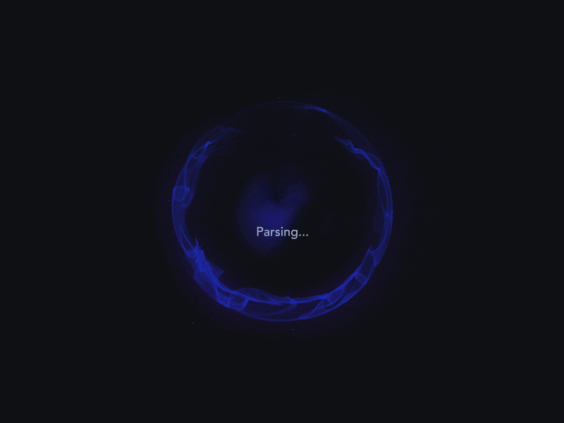 Parsing ae ai animation app design fluid frame.io future particles system ui video