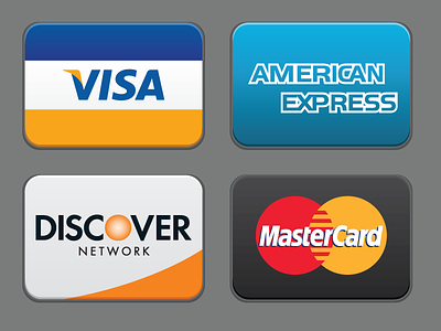 Credit Cards (SVG) american express amex credit cards discover card icons master card visa