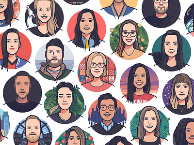 SeatGeek — Employee Portraits avatar face people portrait