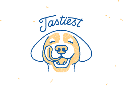 Sundays — Tastiest Icon animal dog icon puppy tasty tongue typography