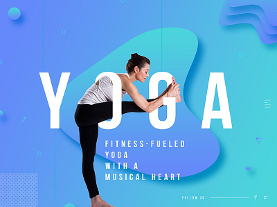 Fitness Yoga Heart banner fitness graphics heart mental physical slider spiritual web yoga