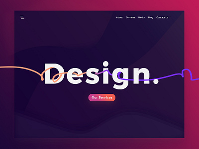 Interaction Design animation banner color design interactiondesign slider web