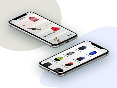 E-commerce app android e commerce app ecommerce graphics ios list minimalistic psd shopping ui ui