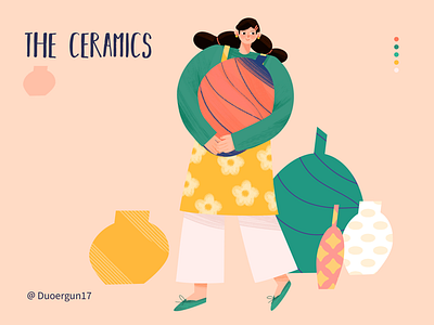 illustration-The Ceramics illustration characters