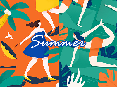 summer illustrations