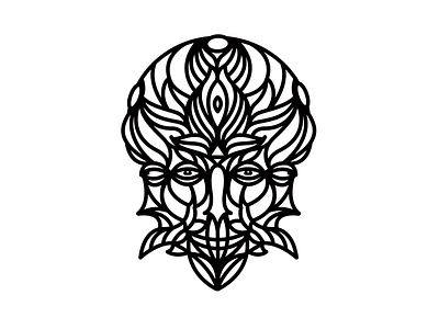DMT branding design flat illustration logo mind minimal spirit ui vector