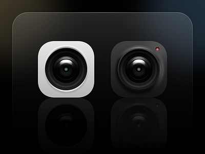 相机主题图标 branding design icon ui