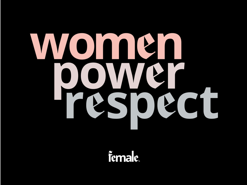 Fe—2 empower fashion logo logotype women
