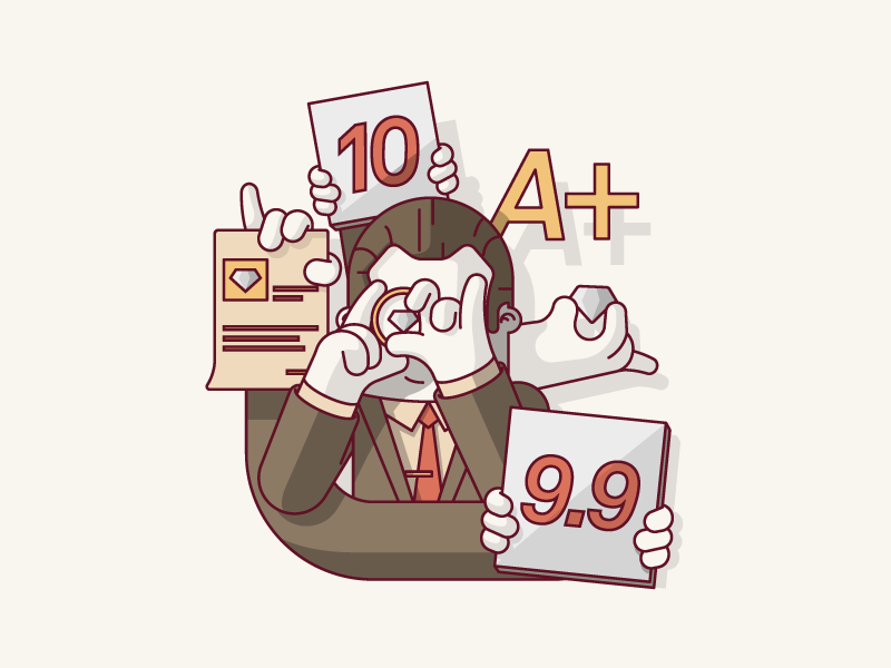 Evaluation by iamcarlito on Dribbble