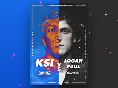 KSI vs Logan Paul Promo Poster Concept