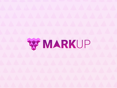 MarkUP branding design graphic logo wordmark