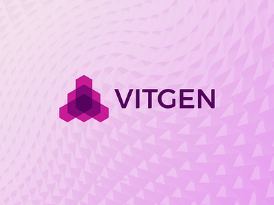 Vitgen branding design graphic logo wordmark