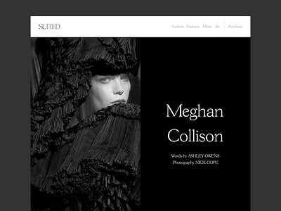 Editorial Layout Design cover editorial layout suited magazine