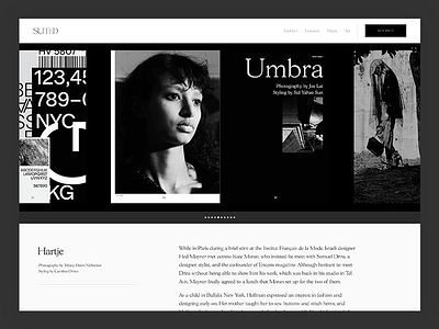 Gallery Layout archive black and white cms content editorial layout gallery homepage image gallery magazine publishing slider suited magazine