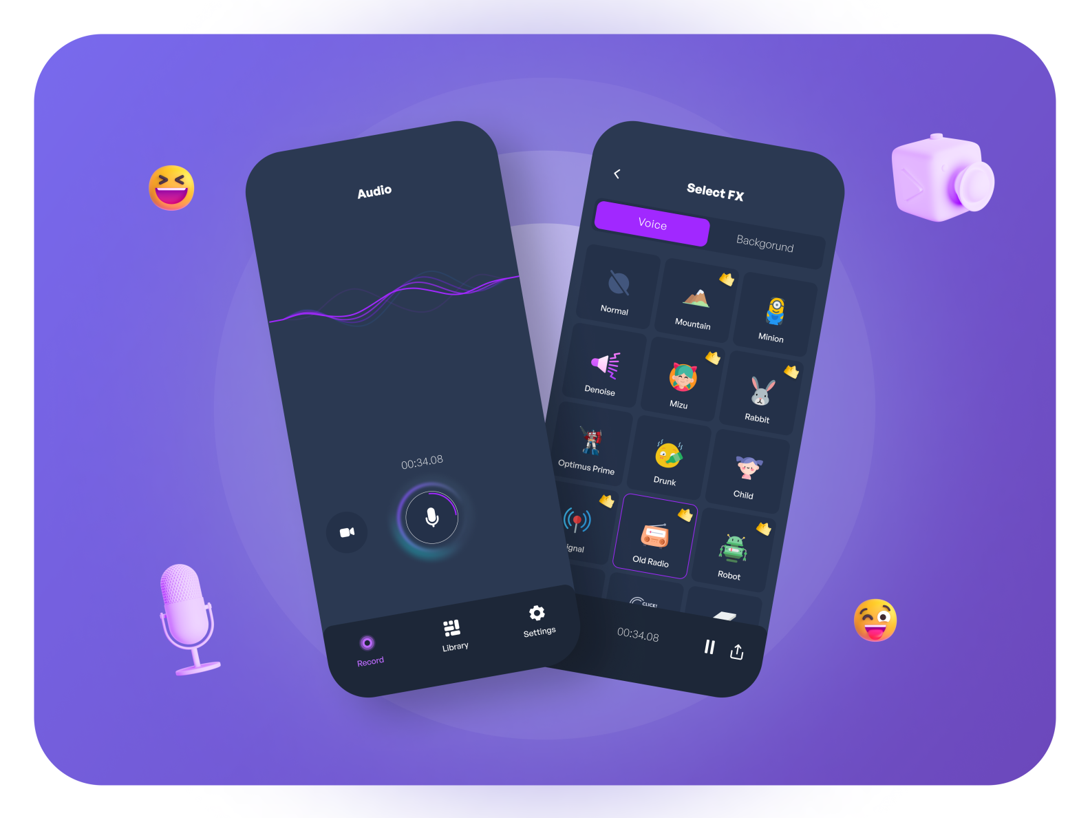 Metavoice - Ai Voice Changer | UI Design by Baris Durna on Dribbble