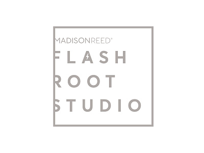 Flash Root Studio Logo icon logo typography
