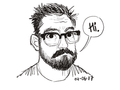 Allergies animation artist beard gif glasses loop photoshop self portrait selfie sketch sneeze tedhjones