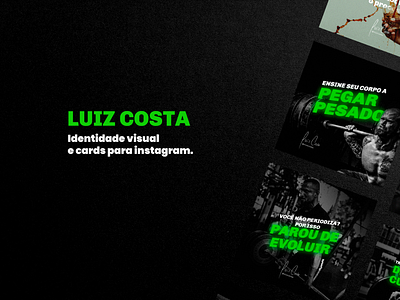 Luiz - Identidade Visual e Cards