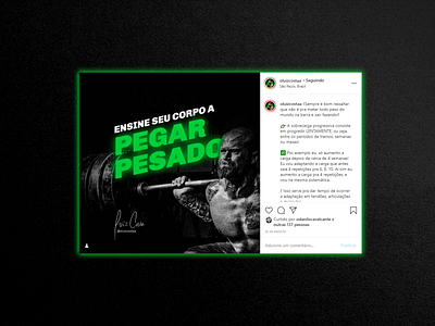 Luiz - Identidade Visual e Cards para Instagram