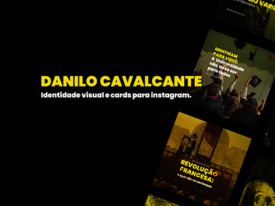 Danilo - Identidade Visual e Cards para Instagram