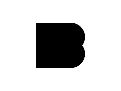 B alphabet art creative design font logo modern type typo typography