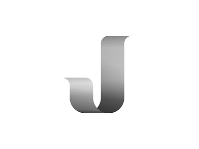 J alphabet art creative design font logo modern type typo typography