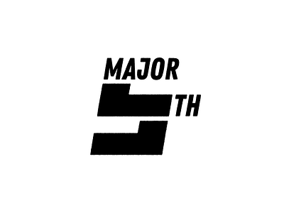 Major Fifth alphabet art creative design font logo modern type typo typography