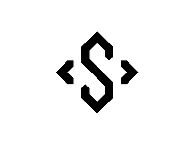 S alphabet art creative design font logo modern type typo typography