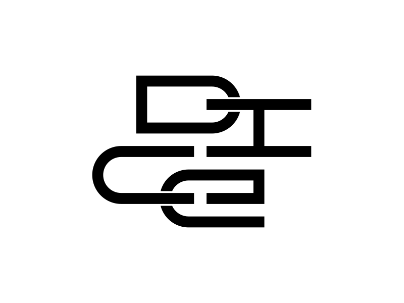 DICE illustration modern art minimal inspiration lettering icon branding graphicdesign typo type design vector typography logo font