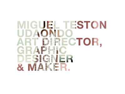 Miguel Teston Udaondo Website