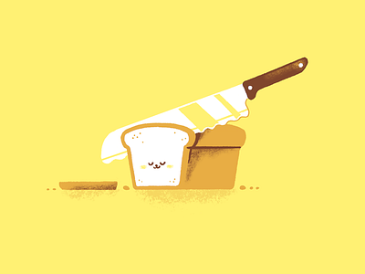 Bread Boy bread character character design food illustration minimal