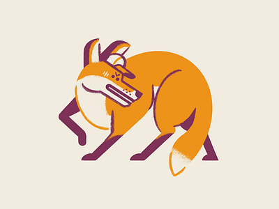 Bad Boy animal character character design cute flat fox illustration minimal